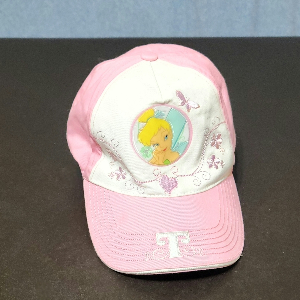 Disney Tinkerbell embroidered hat. Girls OS